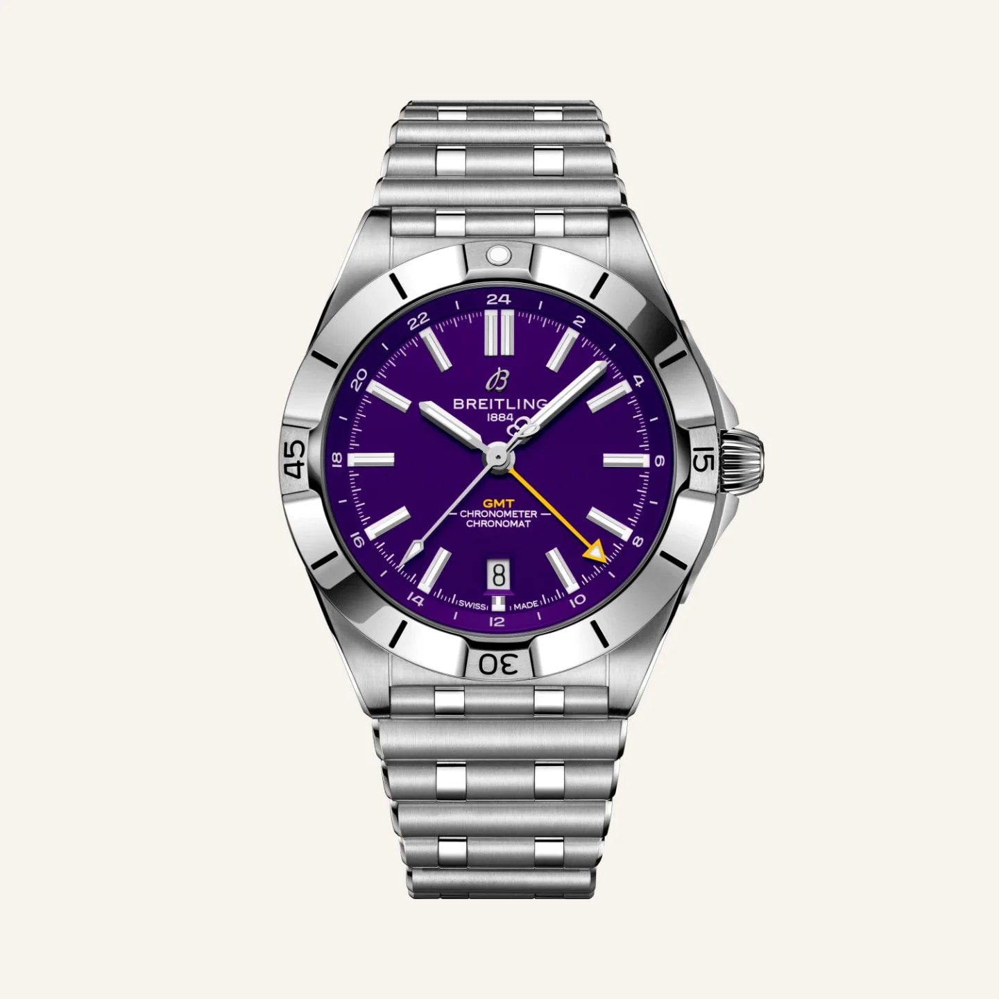Breitling Chronomat Automatic GMT 40 NFL Minnesota Vikings Edition
