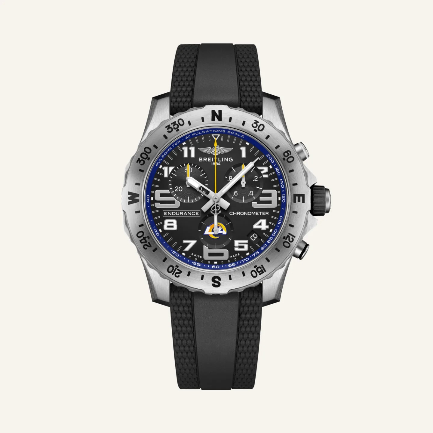 Breitling Endurance Pro 44 NFL Los Angeles Rams Edition
