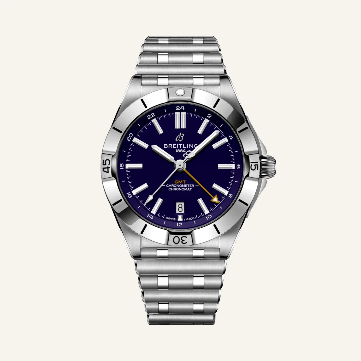 Breitling Chronomat Automatic GMT 40 NFL Baltimore Ravens Edition