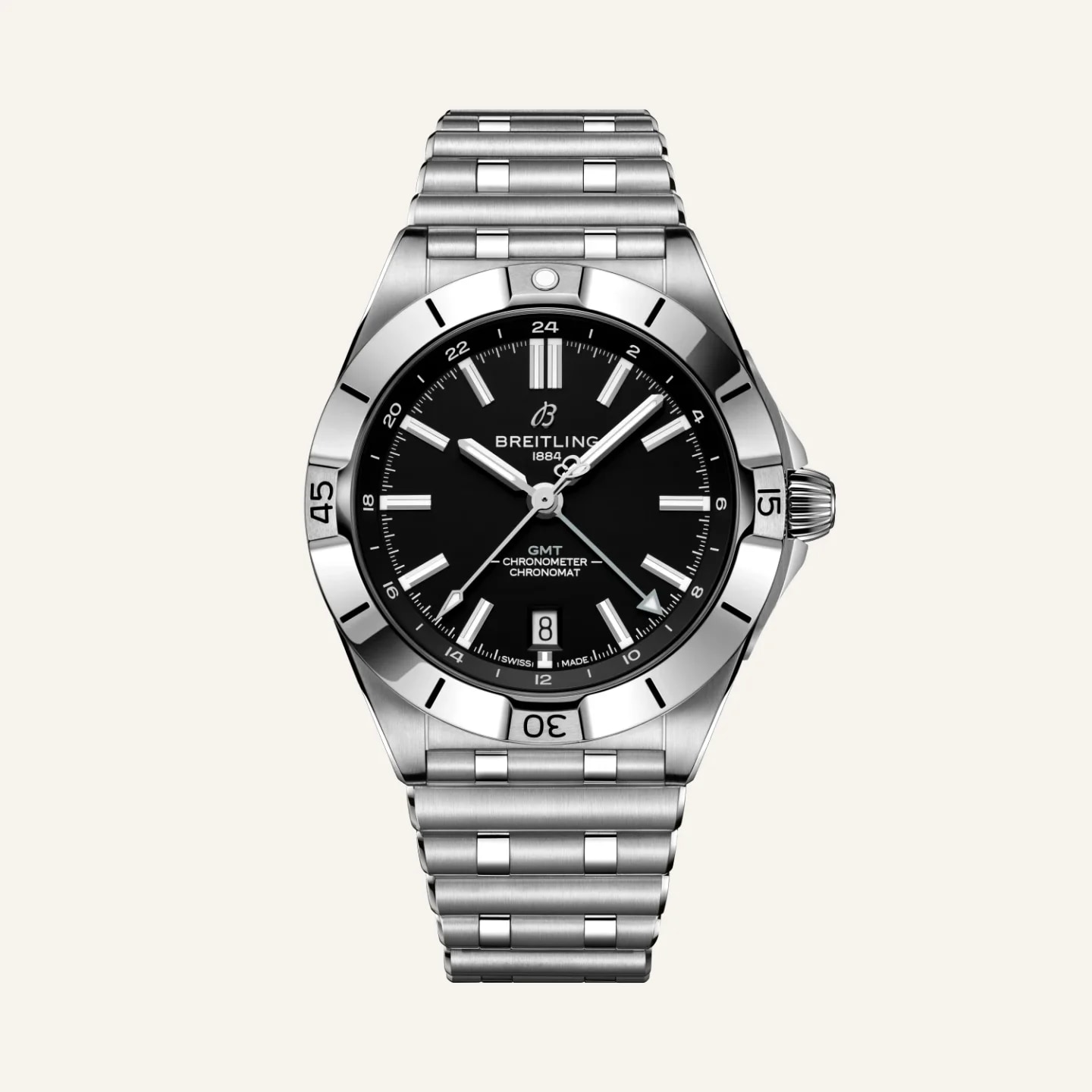 Breitling Chronomat Automatic GMT 40 NFL Las Vegas Raiders Edition