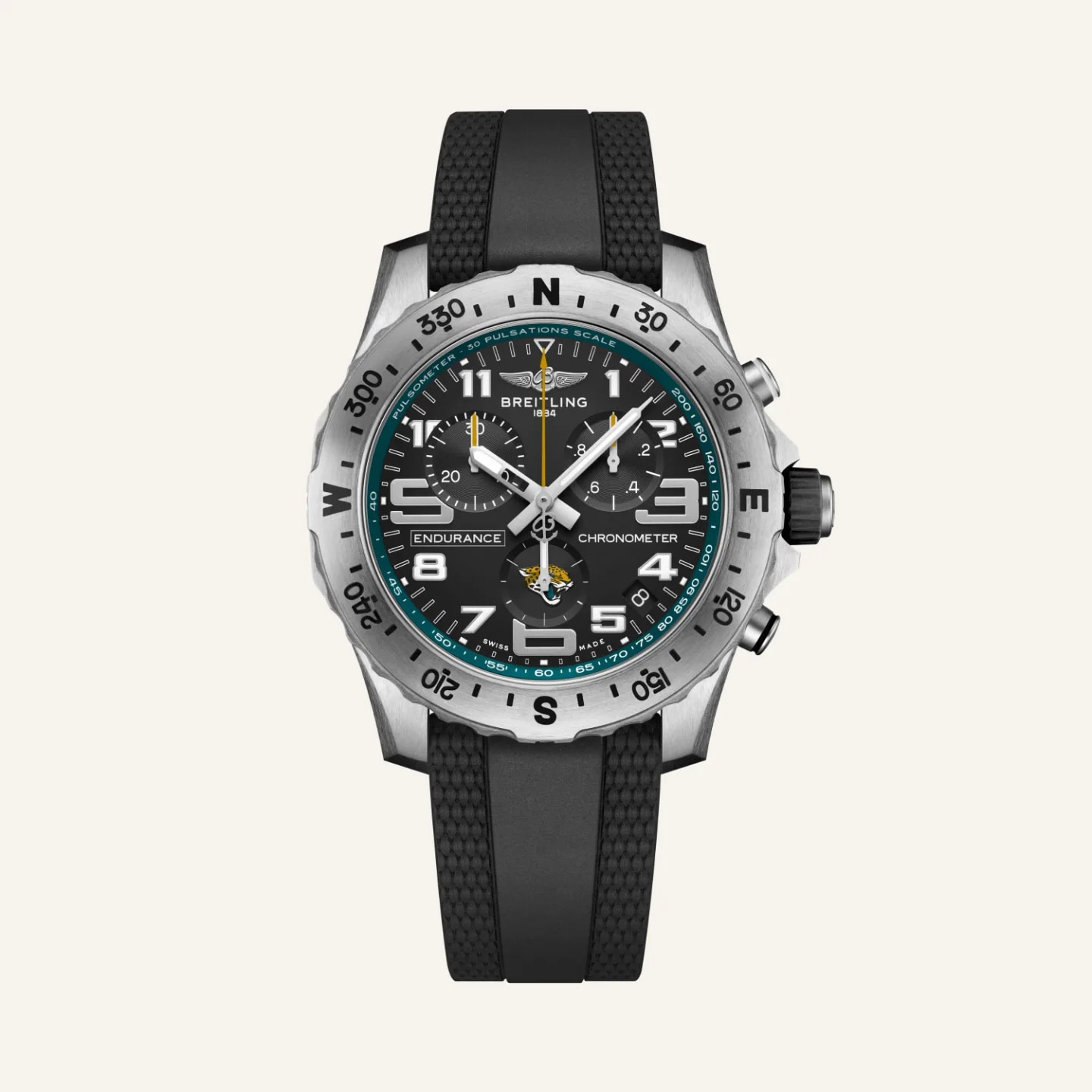 Breitling Endurance Pro 44 NFL Jacksonville Jaguars Edition
