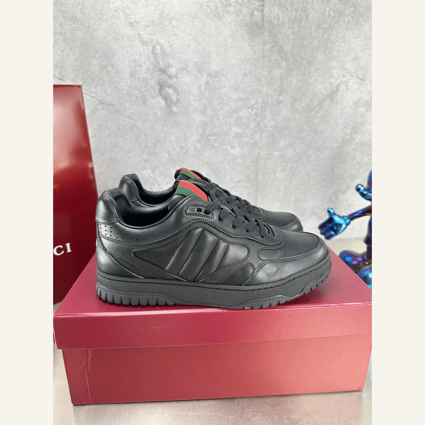 Gucci Distressed Basketball Sneaker