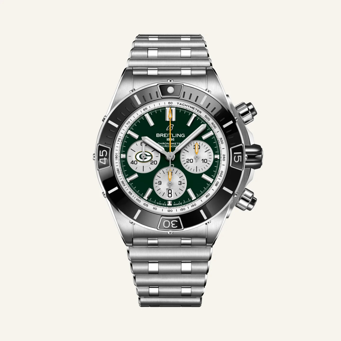 Breitling Super Chronomat B01 Chronograph 44 NFL Green Bay Packers