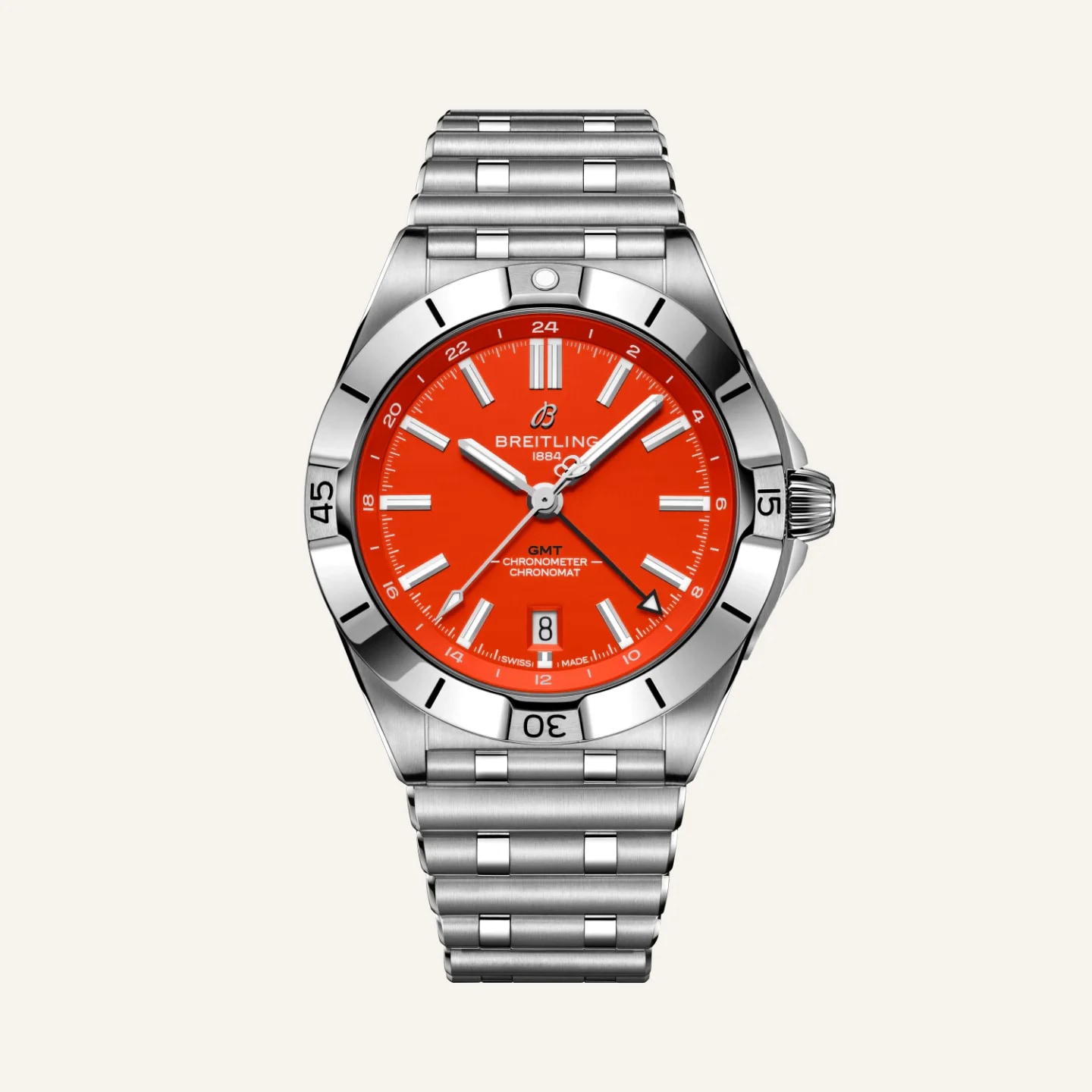 Breitling Chronomat Automatic GMT 40 NFL Cincinnati Bengals Edition