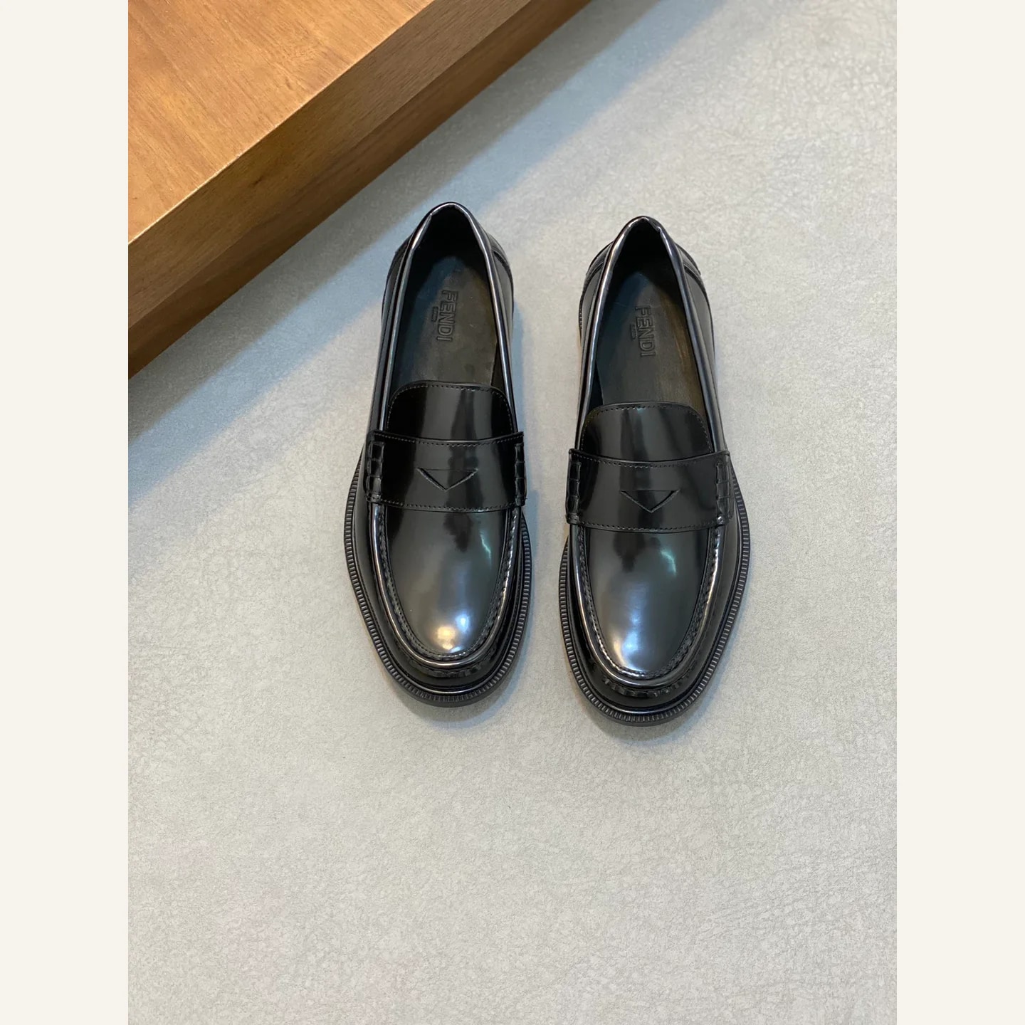 Fendi Leather Loafer