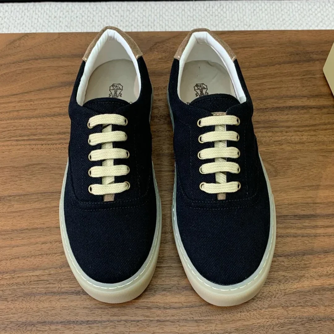 Brunello Cucinelli Canvas Low-top Sneaker