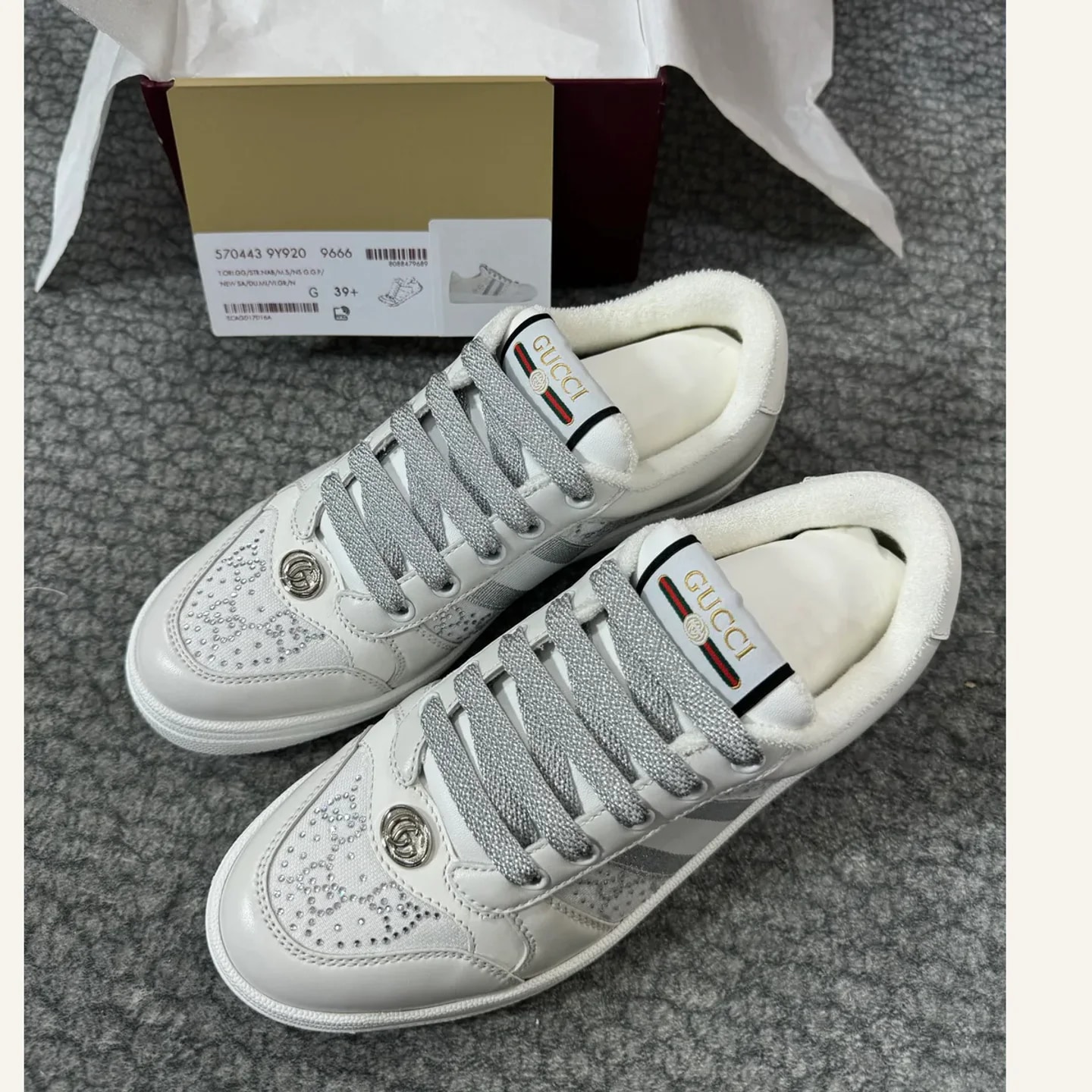 Gucci Crystal GG Low-top Sneaker