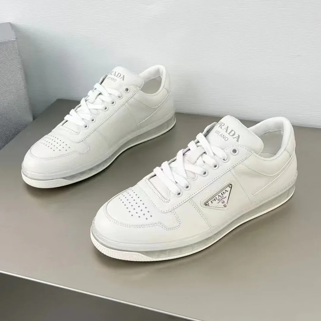 Prada Leather Low-top Sneaker