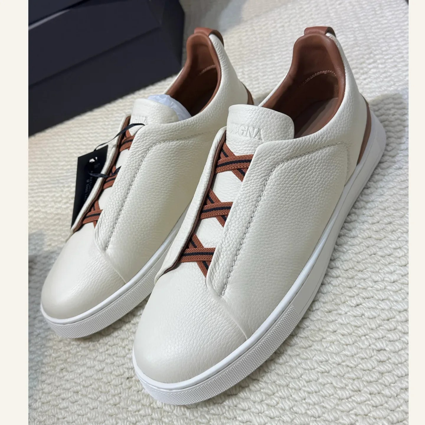 Zegna Triple Stitch Sneaker