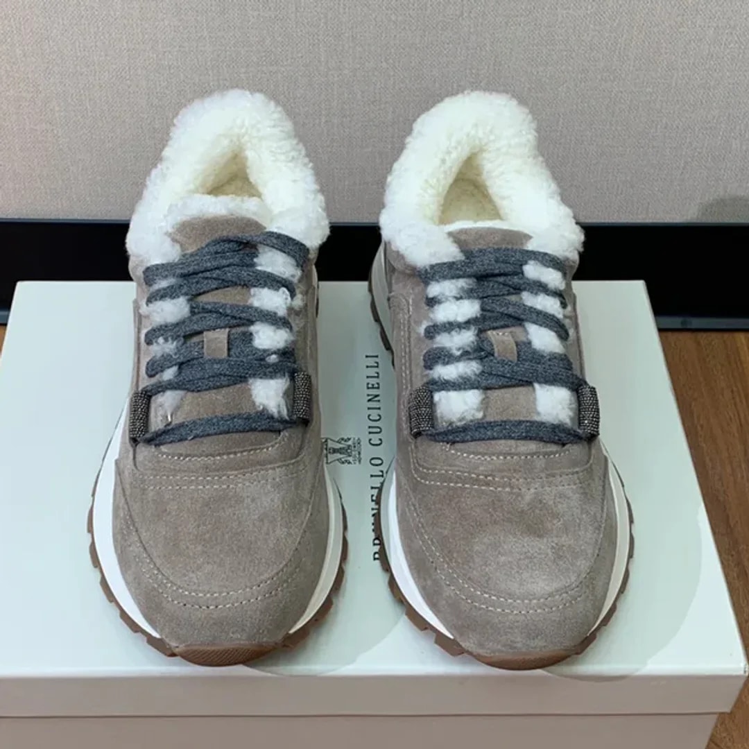 Brunello Cucinelli Shearling Sneaker