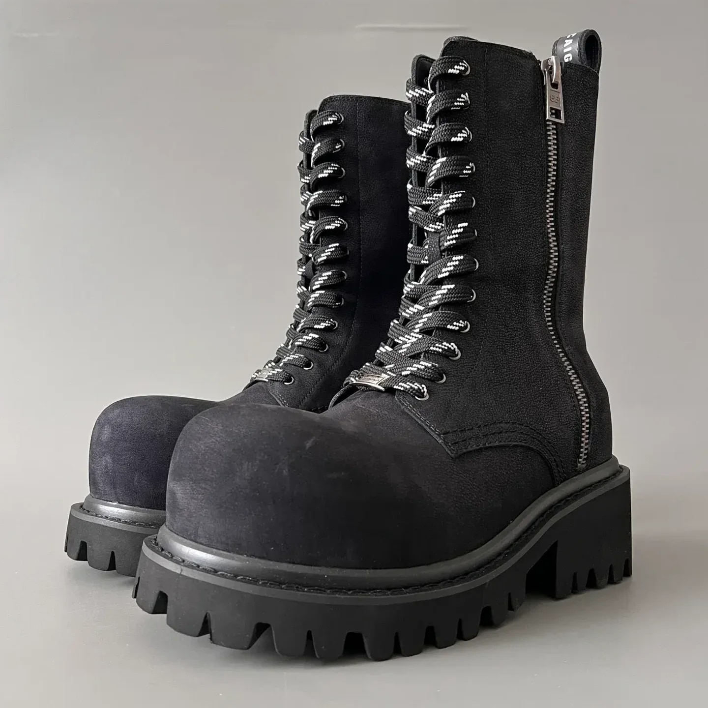 Balenciaga Stomper Zipped Bootie