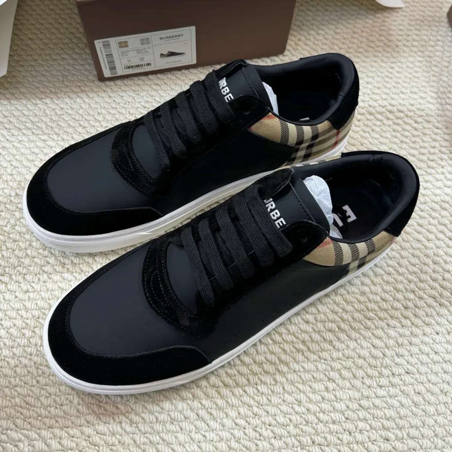 Burberry Check Low-top Sneaker