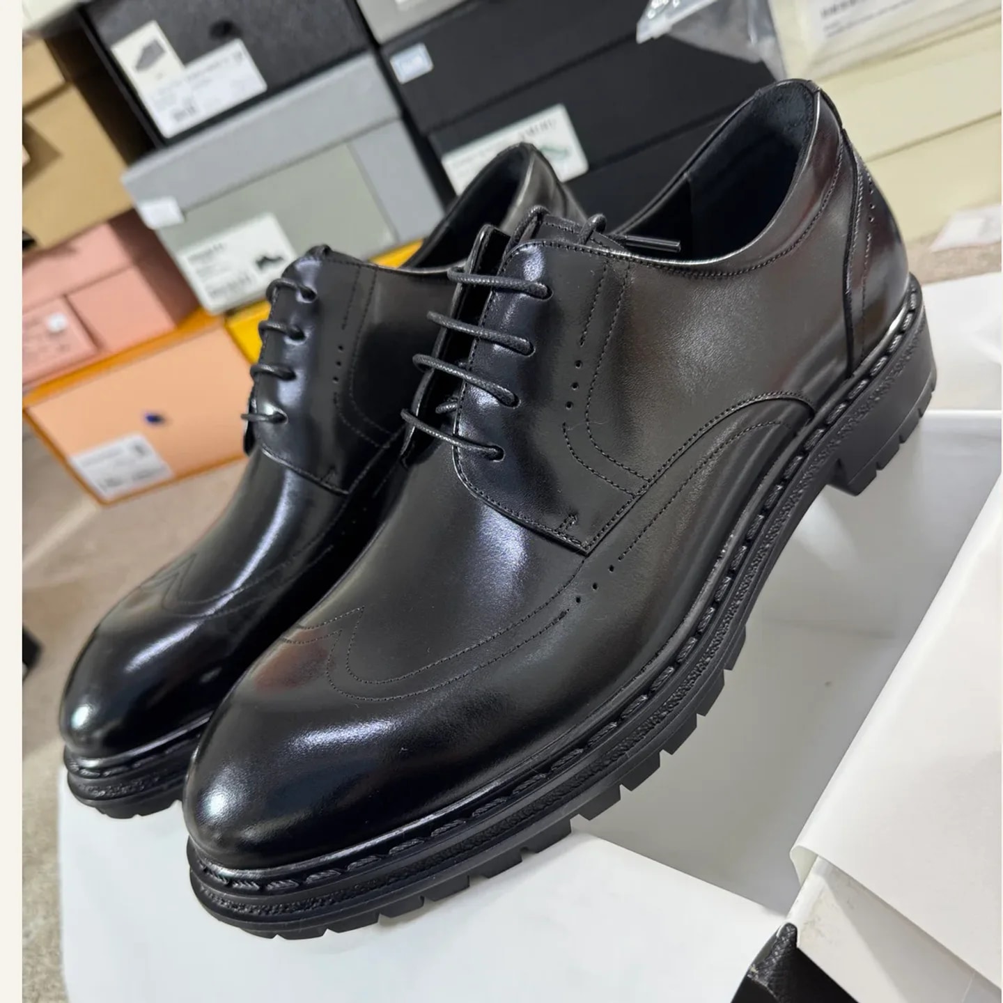 Prada Monolith Derby