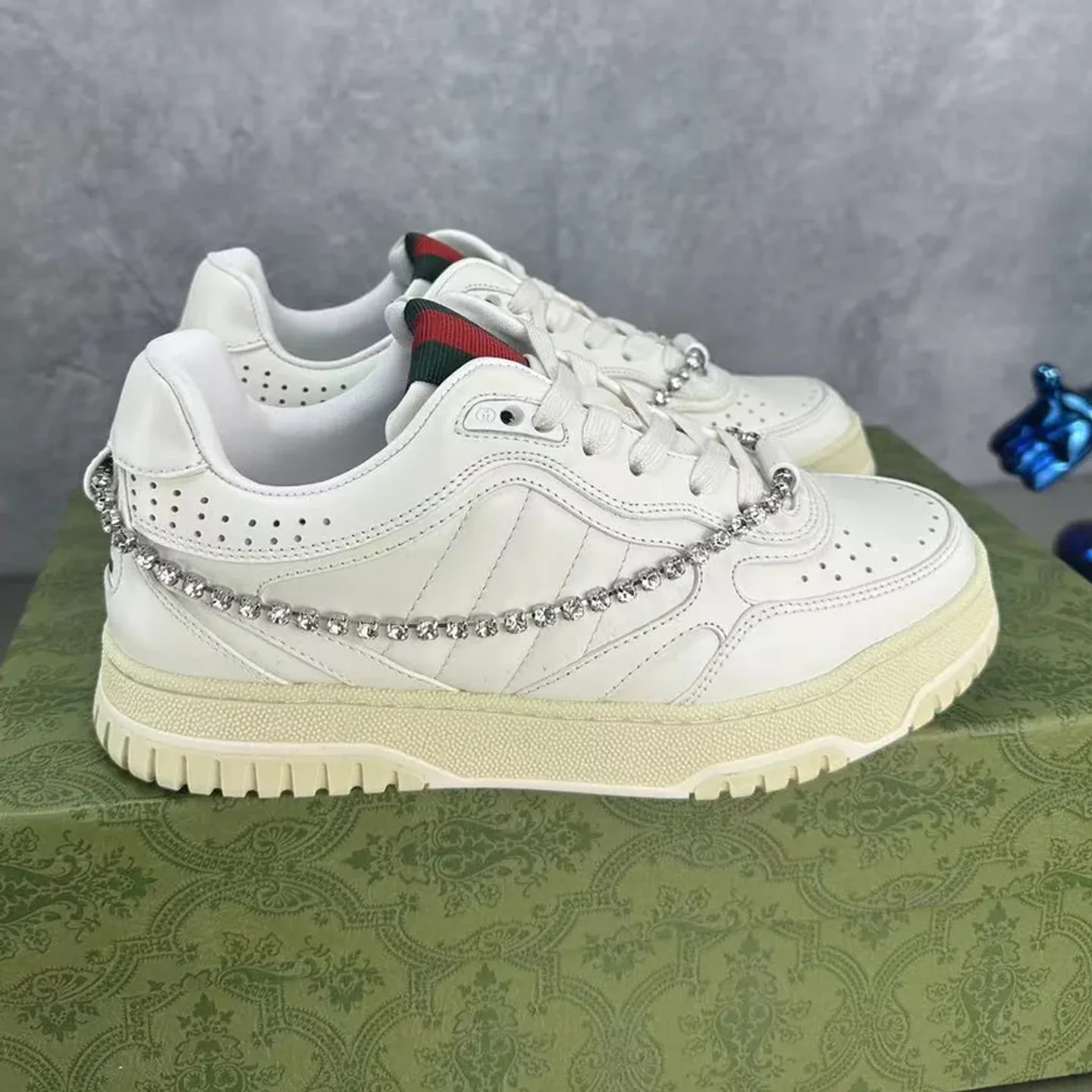 Gucci Distressed Basketball Sneaker