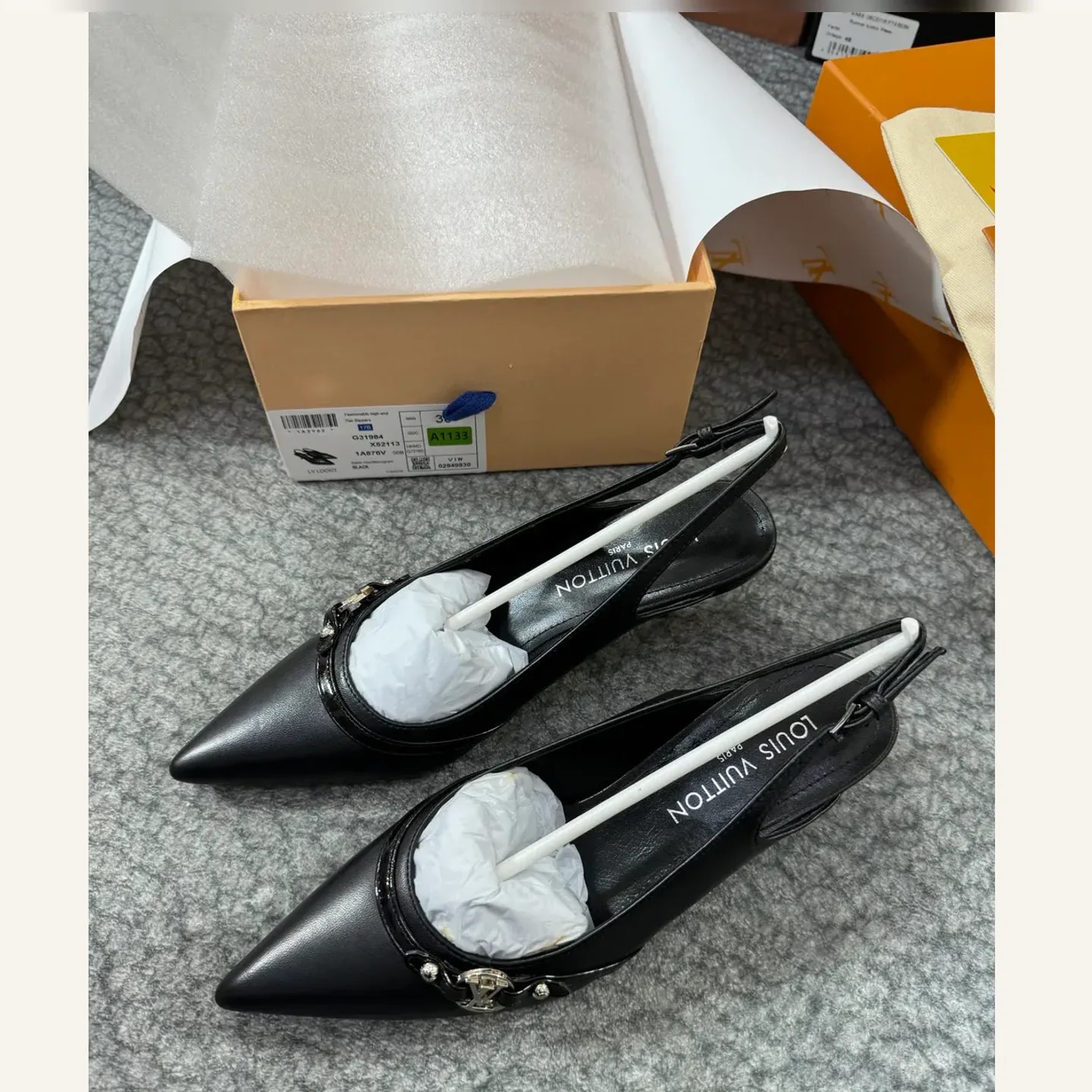 Louis Vuitton Blossom Slingback Pump