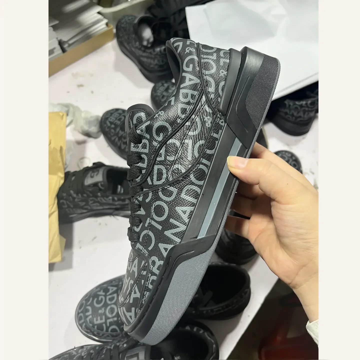 Dolce & Gabbana Graffiti Low-top Sneaker