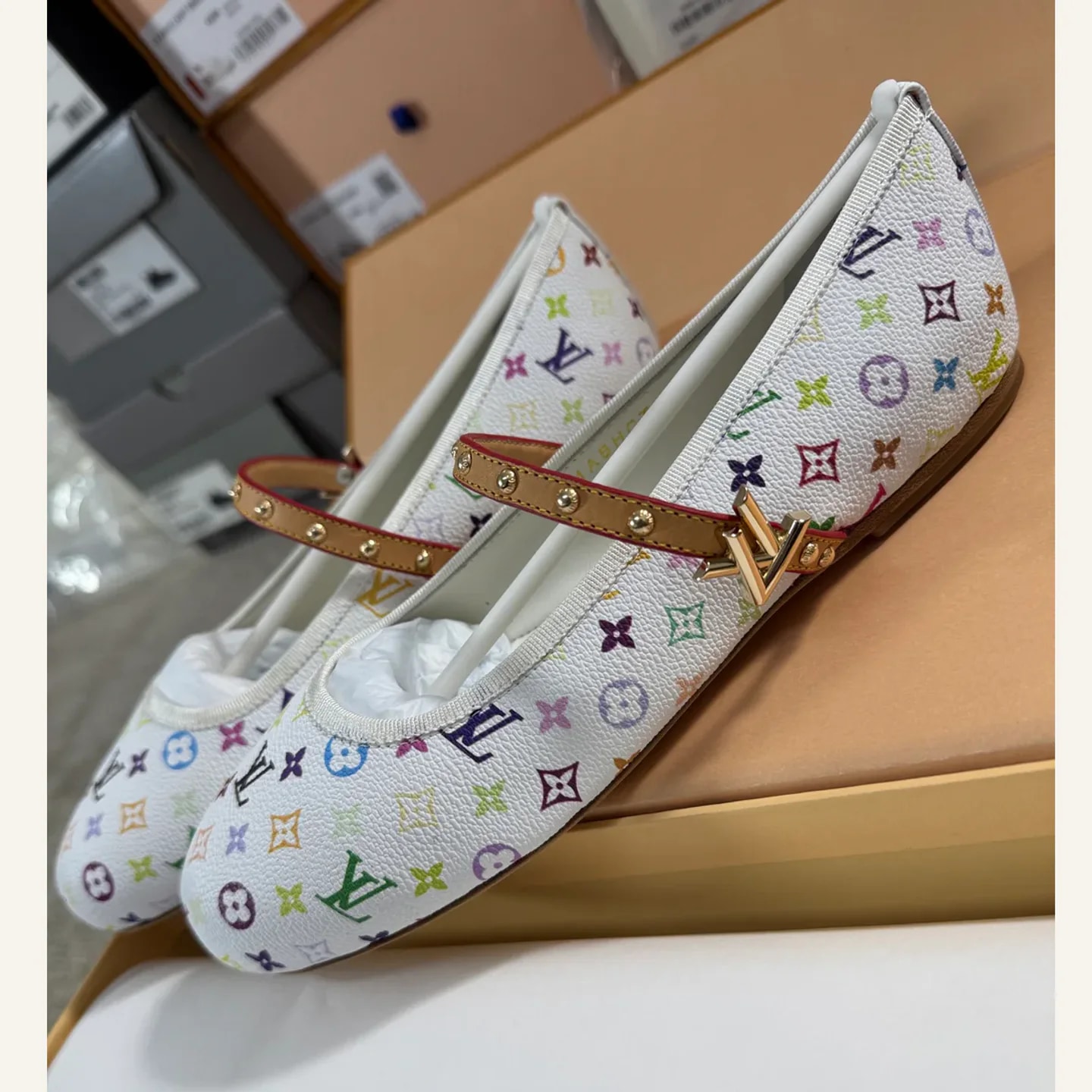 Louis Vuitton Monogram Mary Jane Pump