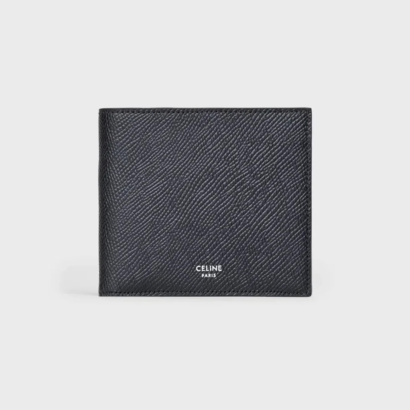 CELINE Bi-fold Wallet IN grained calfskin