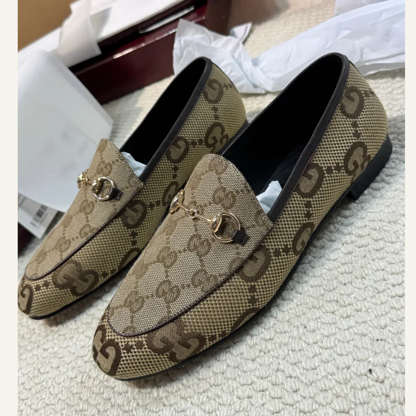 Gucci GG Supreme Horsebit Loafer