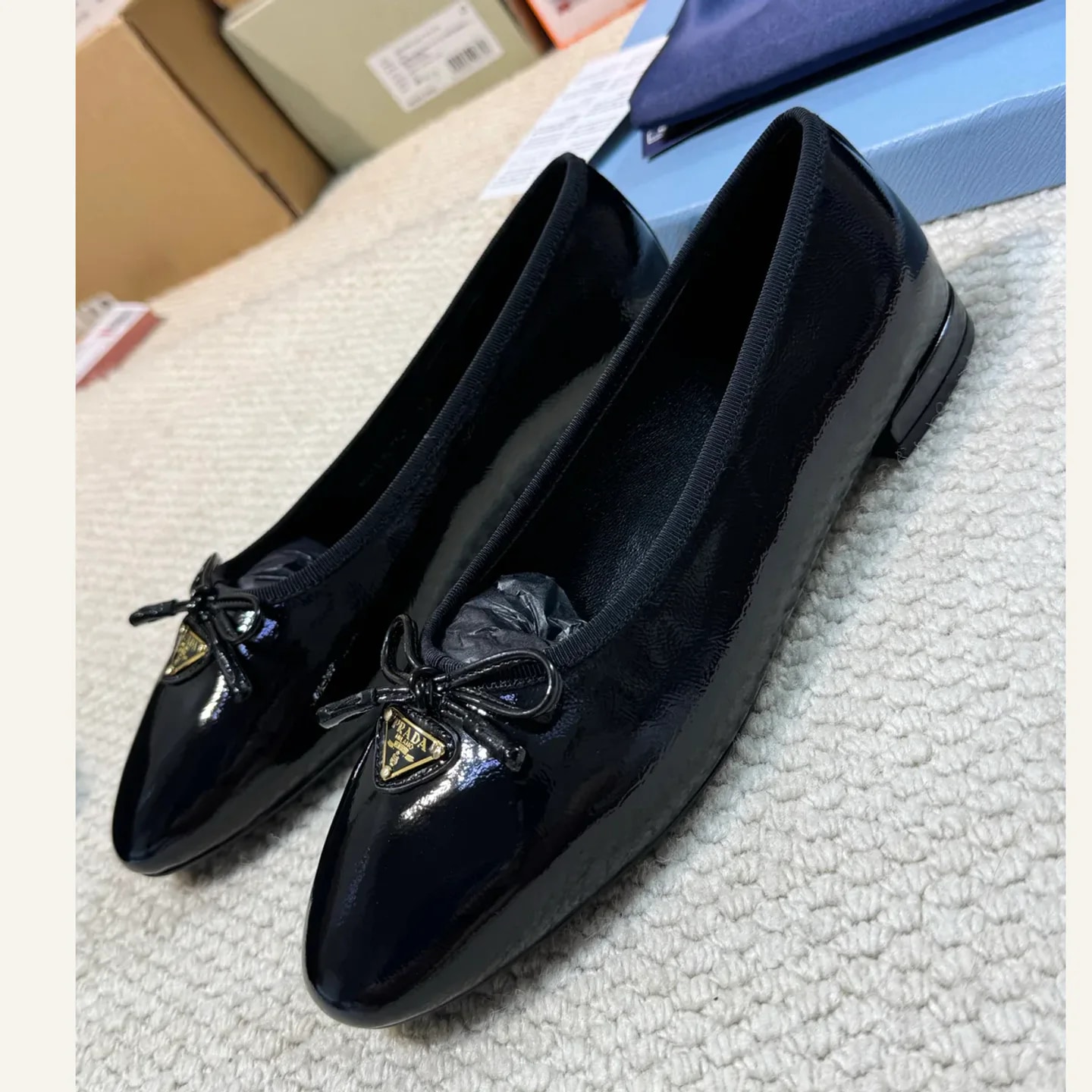 Prada Bow Ballerina